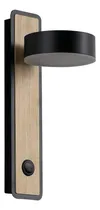 Comprar Aplique Pared Negro Con Led Cálido 5w Con Pantalla Móvil