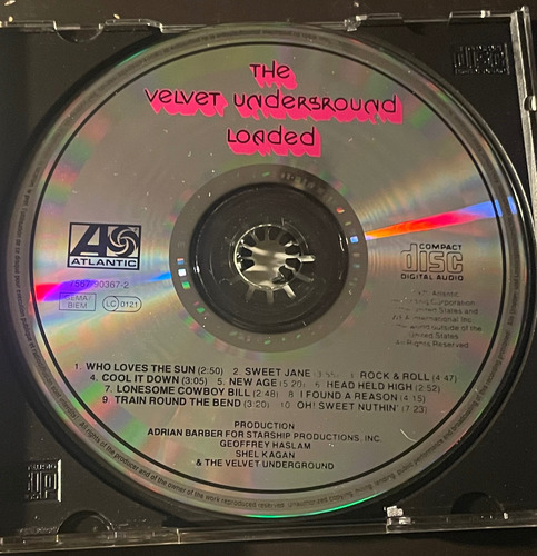The Velvet Underground Loaded Cd Estándar (Usado)