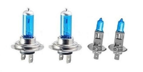 Kit 6 Lampadas Brancas Farol + Lanterna Vw Gol G5 Foco Duplo