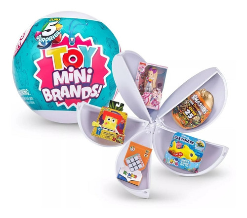 Imagen 1 de 8 de Pack X 24 Mini Toys Mini Brands 5 Surprise 7759gq2 Premium