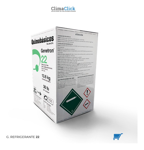 Gas Refrigerante R-22 Genetron Boya 13,6