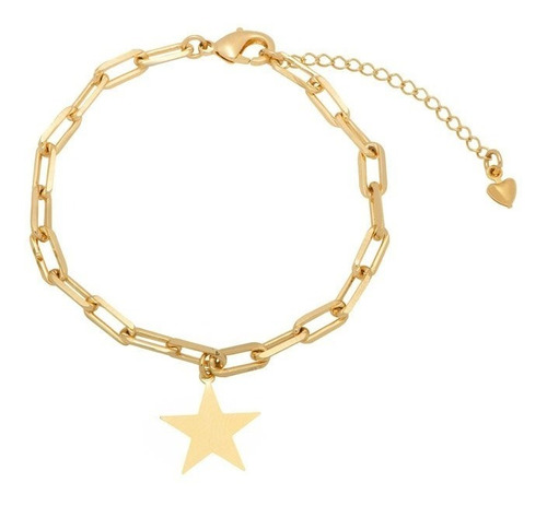 Pulsera Oro Mujer Para Regalo Estrella Estela - Cantarina 