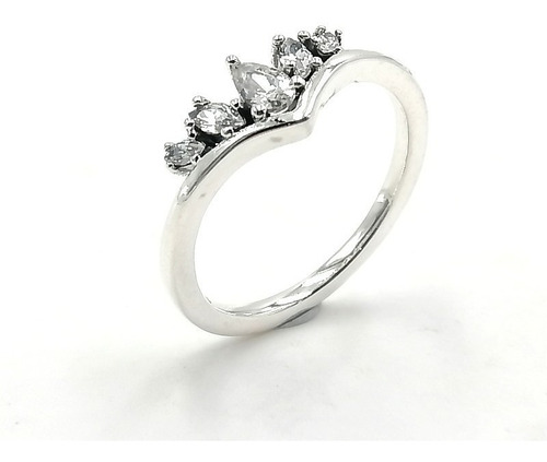 Anillo De Corona En Plata 925