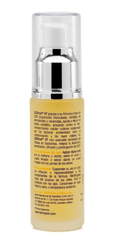 Imagen 2 de 5 de Sérum Sodimel SP Farmapiel día/noche para todo tipo de piel de 30g