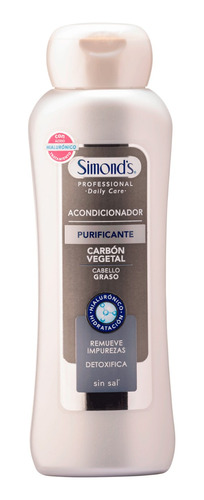 Acondicionador Simond´s Purificante Carbón Vegetal 410ml