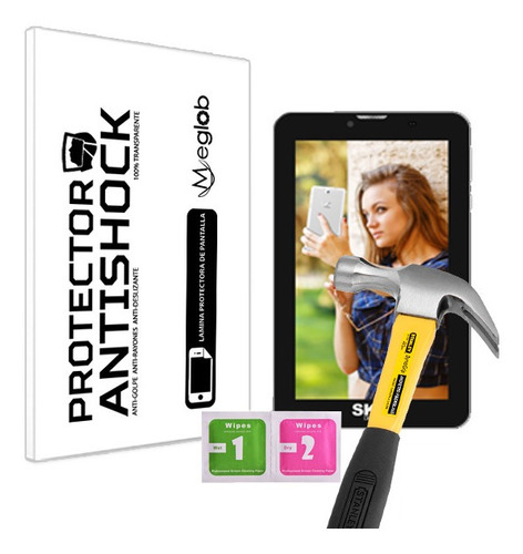 Protector De Pantalla Anti-shock Sky Platinum 70+