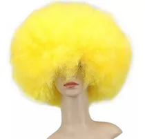 Comprar Pelucas Sintetica Amarillo Año Nuevo Cotillon