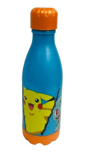 Botella De Agua Infantil Pokemon 560ml New Ar1 1273 Ellobo 