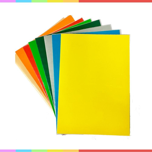 Carpeta Plastica Con Acoclip Oficio Varios Colores