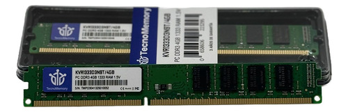 Memoria Ram Tecnomemory Pc Ddr3 4gb 1333mhz Kvr1333d3n9t/4gb
