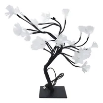 Comprar Lámpara De Árbol De Fibra Óptica De 24 Led Alimentada Por Us