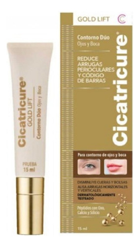 Crema Contorno Ojos Boca Cicatricure Dúo Gold Lift Cicatric