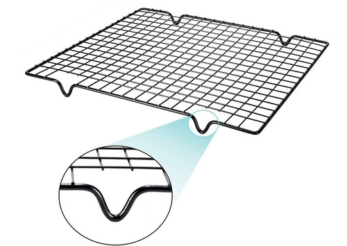 Rejilla Enfriadora Antiadherente Galleta Pan Pizza 25x28 Cm