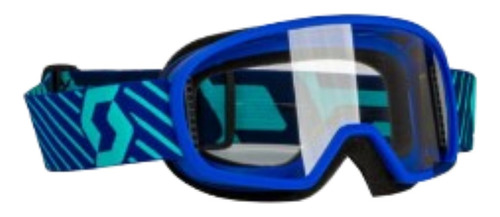Lentes Scott Goggle Buzz Azul/turquesa    