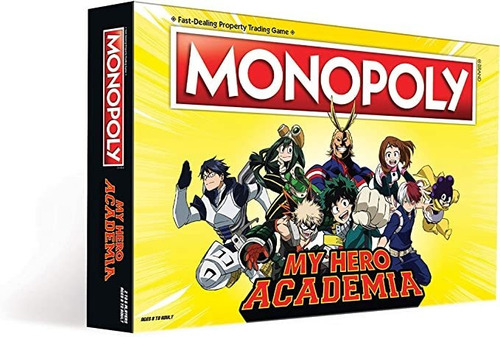 Monopoly: My Hero Academia Juego De Mesa | Compra, Vende, I