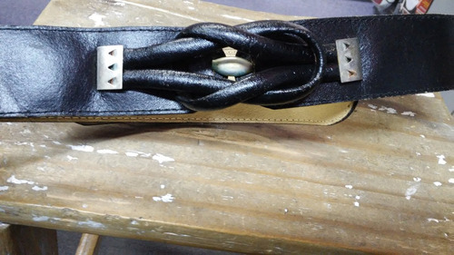 Cinturón, Faja, Negro, 80cm, Diseño Original!!! Prüne.