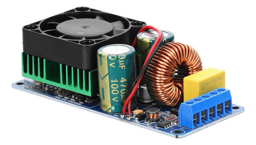 // Módulo Amplificador Power Class D Mono 500w + Ventilador
