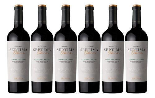 Vino Tinto Séptima Obra Cabernet Franc 6x750 Ml