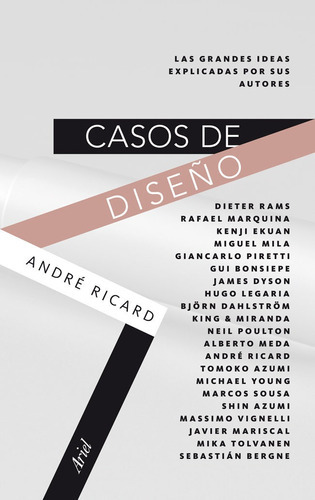 Casos de diseÃÂ±o, de Ricard, André. Editorial Ariel, tapa dura en español