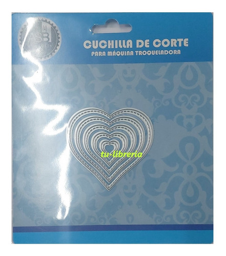 Scrapbooking Troqueles Corazones 70 A 13 Mm X 5 Cuchillas