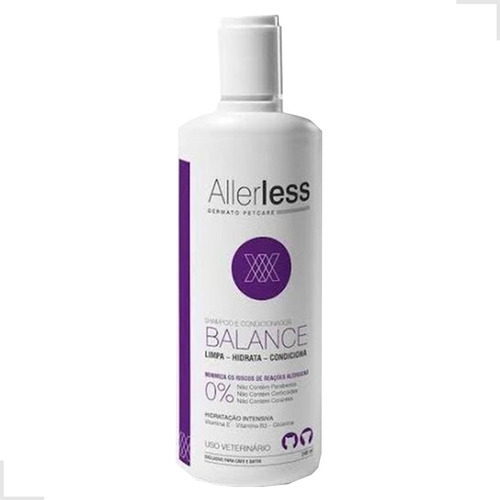 Shampoo Condicionador Balance P/  Cães Gatos 240ml Allerless