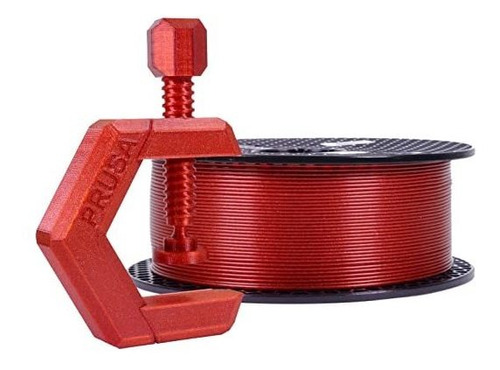 Prusament Carmine Red, Petg Filament 1,75 Mm 1kg Spool (2,2