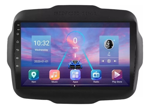 Estéreo Android Jeep Renegade Gps Wifi Bt