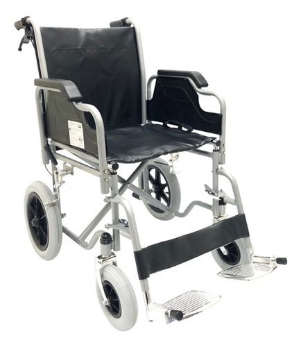 Silla De Ruedas P/transporte Silfab S3114/46 Cm Ancho Color Gris