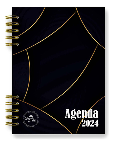 Agenda Ejecutiva 2024 - Diaria - Unisex -  Personalizada 