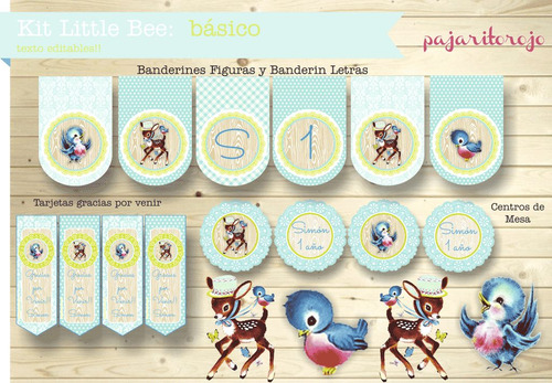Kit Little Bee Celeste
