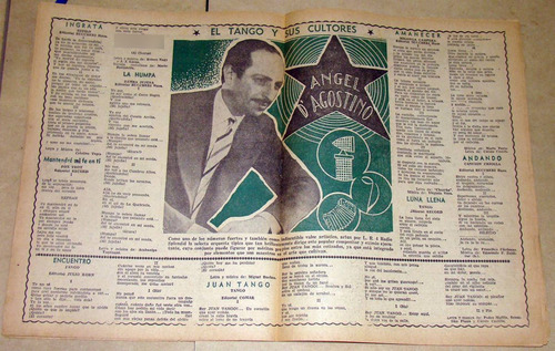 El Alma Que Canta Año 1945 De Caro Evita Peron Eva Duarte (Usado)