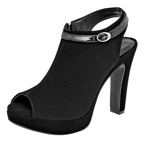 Zapatilla Damita 44121 Color Negro Mujer Tx5