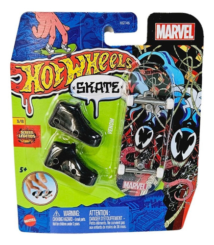 Patineta Hot Wheels Skate Venom Lethal Protector 2024 Marvel