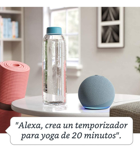 Amazon Echo Dot 4th Gen Asistente Virtual Alexa Color Azul Twilight Blue