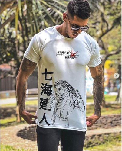 Camiseta Pegada Al Cuerpo Anime