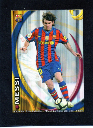 Mundi Cromo, Liga 2011, Lionel Messi Barcelona, Mira!!!