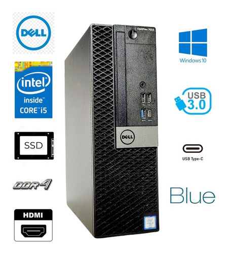 Dell Optiplex 7050 I5-6500 240gb Ssd 8gb Ddr4 Hdmi Wi-fi