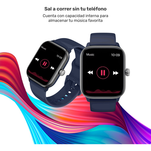 Reloj Smartwatch Music Rhythm X10 41mm