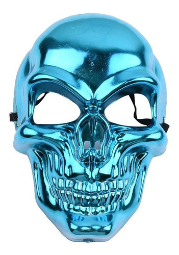 Mascara Calavera Azul Cosplay Careta Personaje Ghost Raider