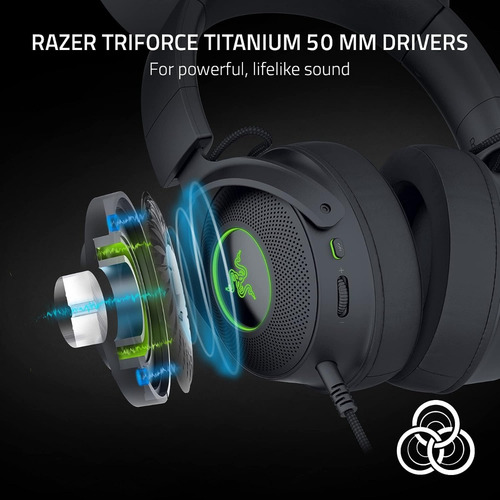 Audifono C/microf Razer Kraken Kitty V2 Pro Chroma Usb