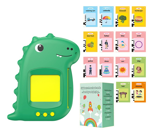 (gn) Máquina De Lectura Con Tarjetas Didácticas Interactivas