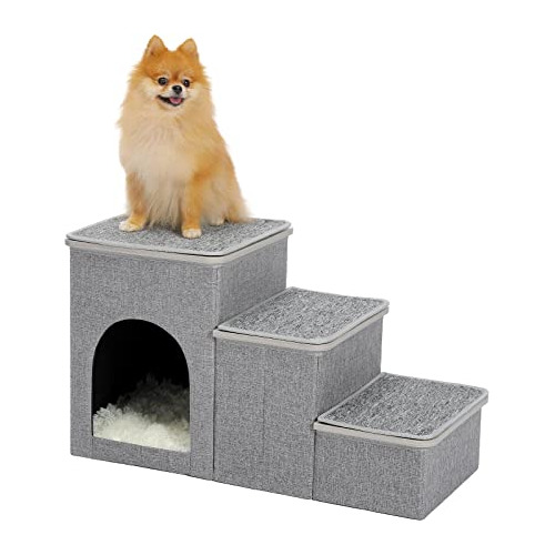 Dog Stairs For Small Dog, Portable Heavy-loaded [up To ...