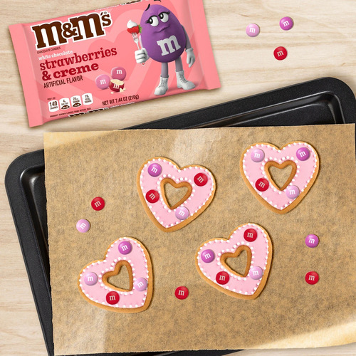 M&m's Strawberries & Creme San Valentin 210g Americano