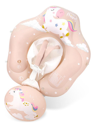 Flotador De Natación Inflable De Dibujos Animados Para Bebés