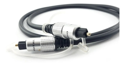 Cable Fibra Optica Para Audio Tosklink 1.8m Digital