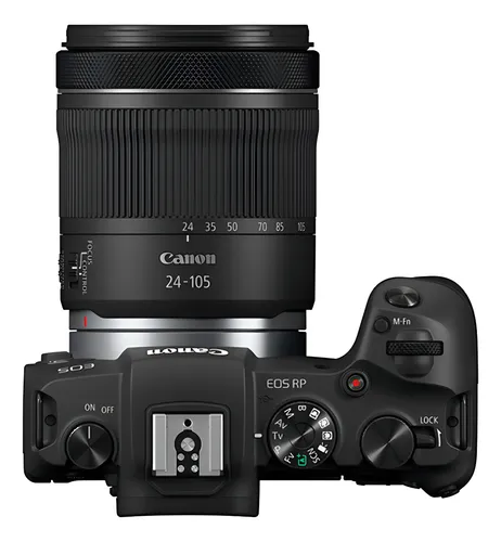 Canon EOS Rp RF 24-105mm f/4-7.1 IS STM mirrorless cor preto