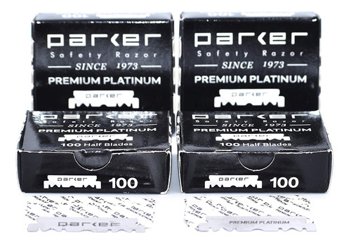 Parker Premium Platinum 1/2 Blades, 400 Co B07y2flth8_170424