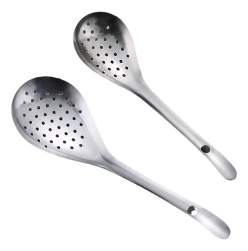 *espumador De Acero Inoxidable De 2 Piezas, Cuchara Ranurada
