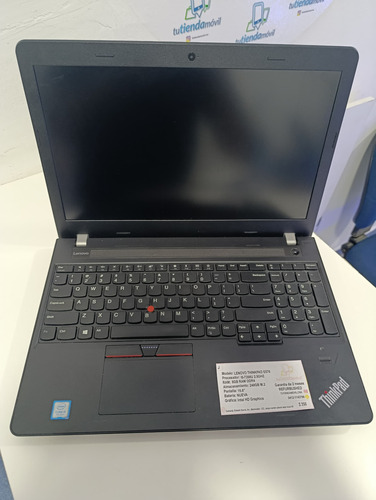 Laptop Lenovo Thinkpad E570 15.6  I5-7200u 8gb Ram 256gb Ssd