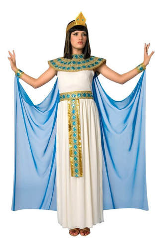 Disfraz Cleopatra Egipcia Mujer Con Accesorios For Carnaval